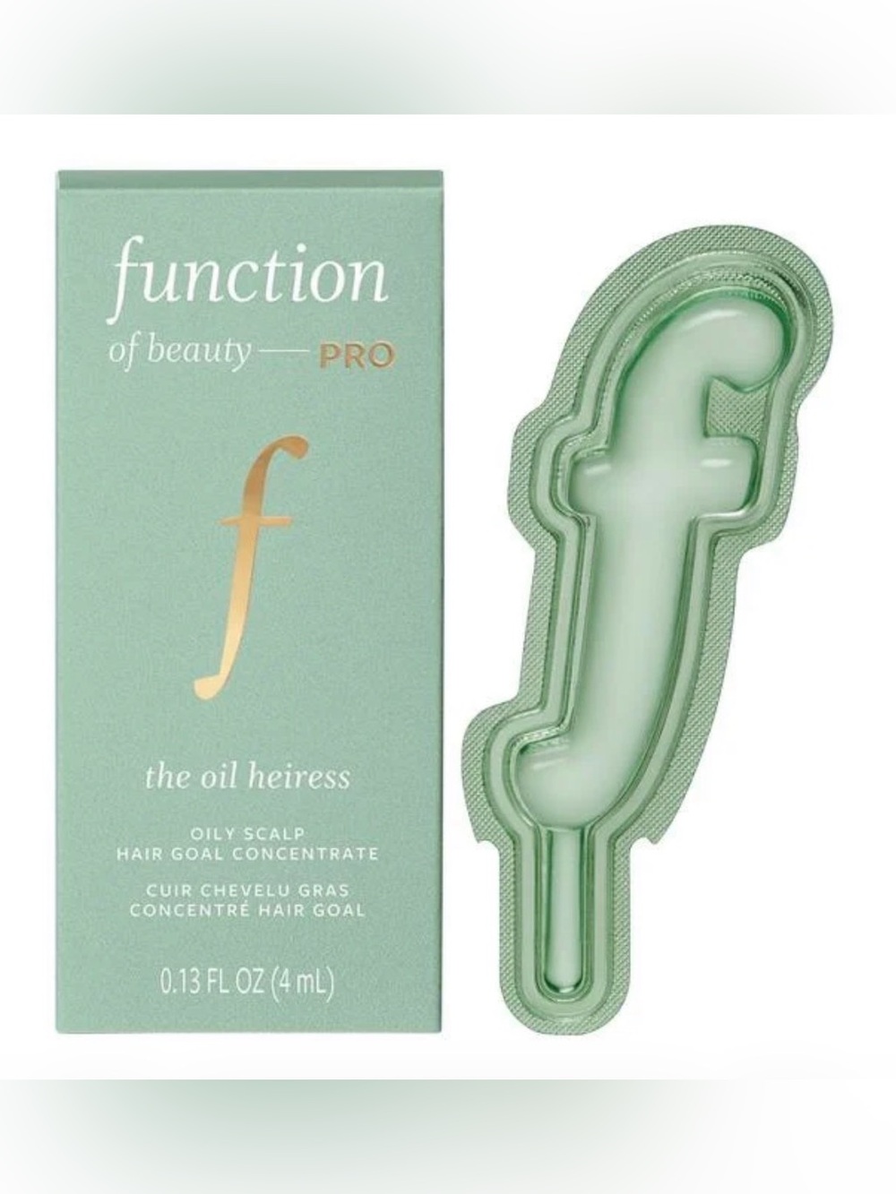 FUNCTION OF BEAUTY- Pro The Oil Heiress Oily Scalp Hair Goal Concentrate